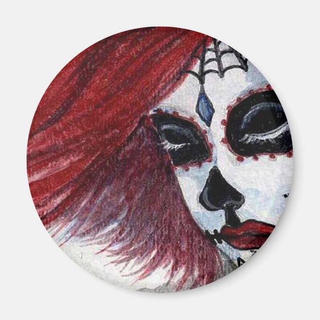 Muertos Red Magnet (Front)