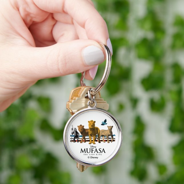 Mufasa Pride Lands Royal Family Keychain (Hand)