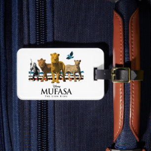 Mufasa Pride Lands Royal Family Luggage Tag