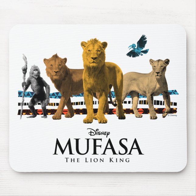 Mufasa Pride Lands Royal Family Mouse Pad (Front)