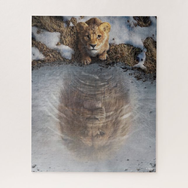 Mufasa Reflection Jigsaw Puzzle (Vertical)