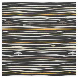 Mufasa Savanna Stripe Pattern Fabric