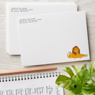 Mufasa & Simba Resting Envelope