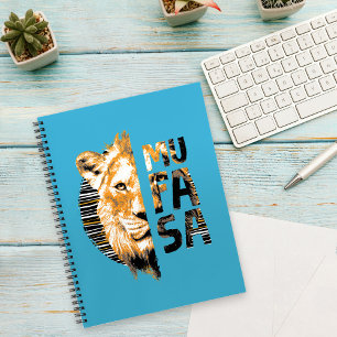 Mufasa Typography Notebook