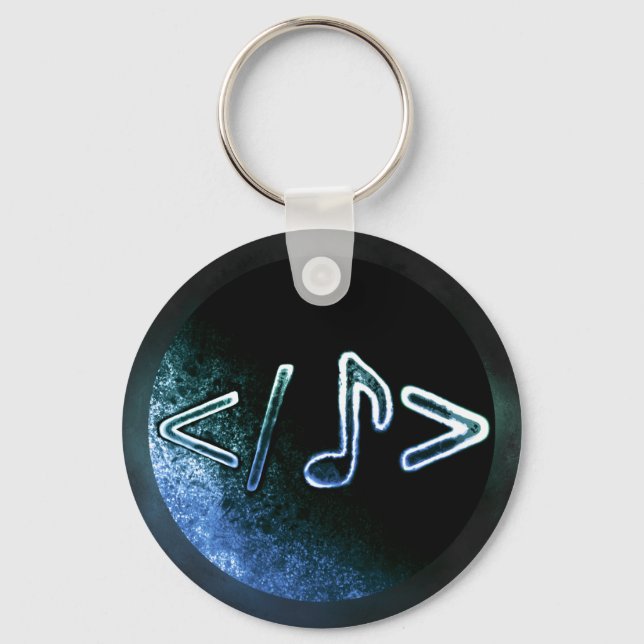 Mufaya Music Cinematic Logo Keychain (Front)