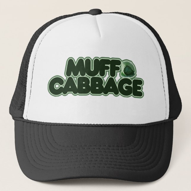 Muff Cabbage Trucker Hat (Front)