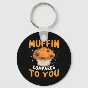 Muffin Compares To You Cute Couples Byking Lover V Keychain