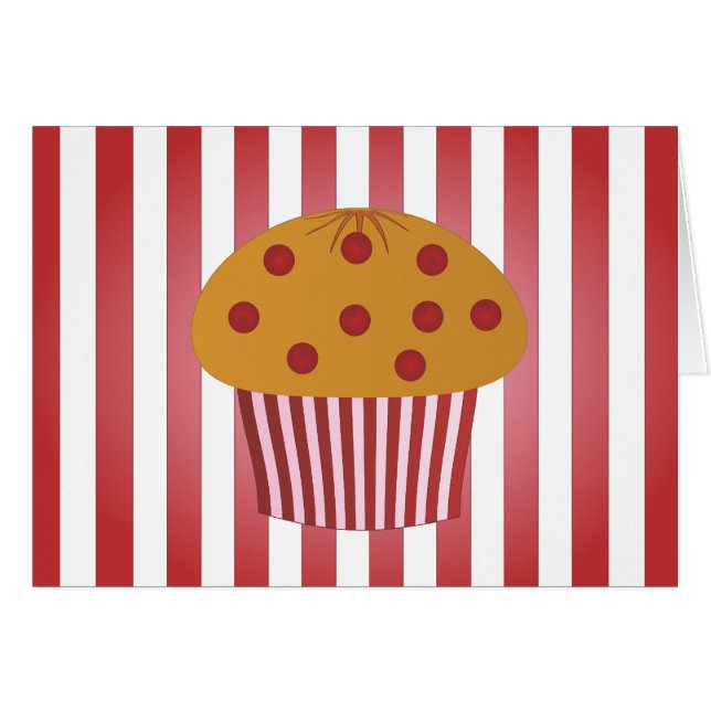 Muffin de canneberge (Devant Horizontal)