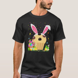 Muffin Fast Food Easter Egg Hunt Bunny Muffin East T-Shirt