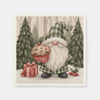 Muffin Gnome Napkin