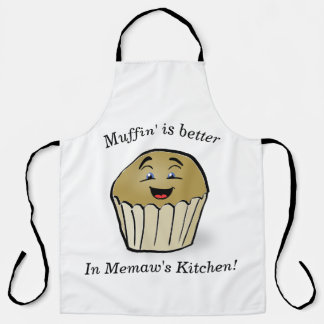 Muffin' is Better All-Over Print Apron