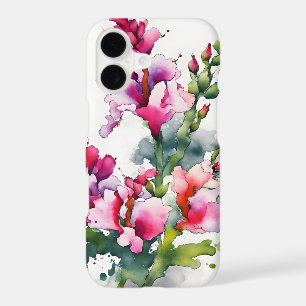 Muflier - Fleurs aquarelle