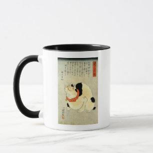 Mug 日 本 猫, 芳 Japonais Chat, Kuniyoshi, Ukiyo-e