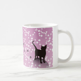 MUG 梅と猫 マグカップ