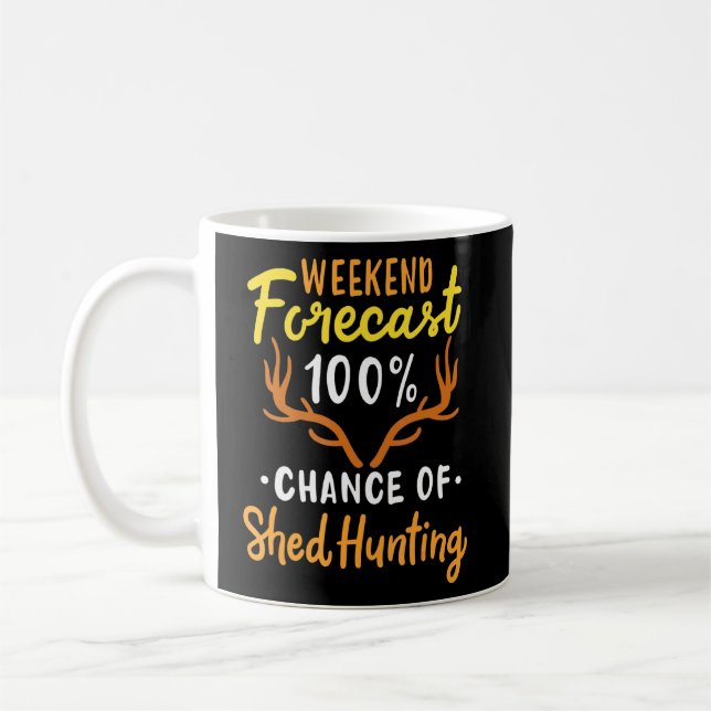 Mug 100 Chasse au Shed - Chasse au Shed Antlers (Gauche)