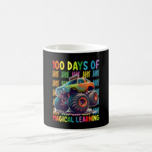 Mug 100 Jours D'Apprentissage Magique Monster Truck Sc