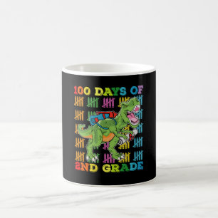 Mug 100 Jours De 2E Année T Rex Dinosaur School