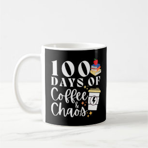 Mug 100 Jours De Café Et Chaos