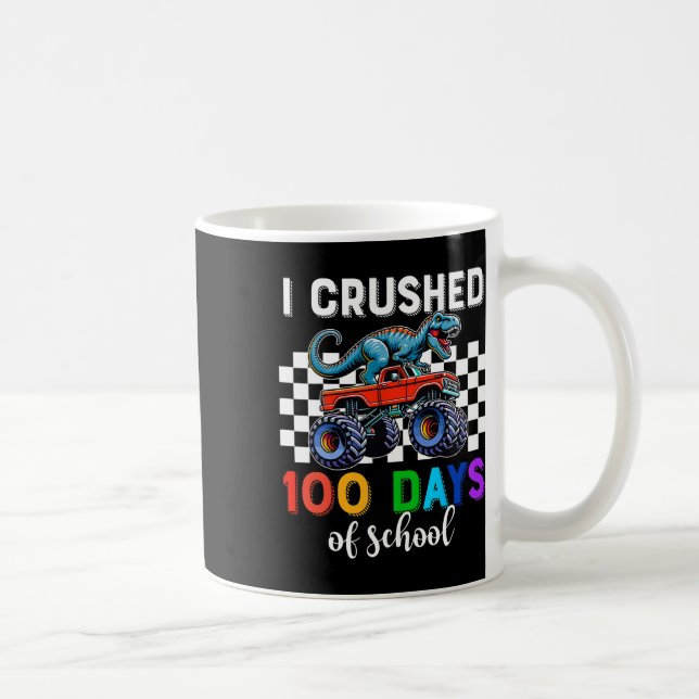 Mug 100 Jours De Camion Monster De L'École 100E Jours  (Droite)