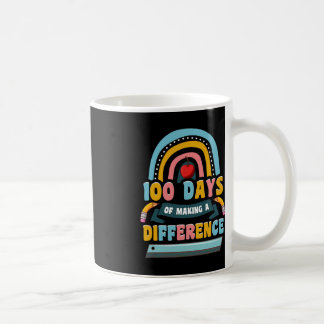 Mug 100 Jours De Faire Une Différence Enseigner Aux En