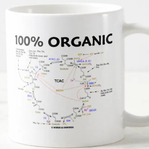 Mug 100% organique (Cycle Citrique Acide - Cycle Krebs