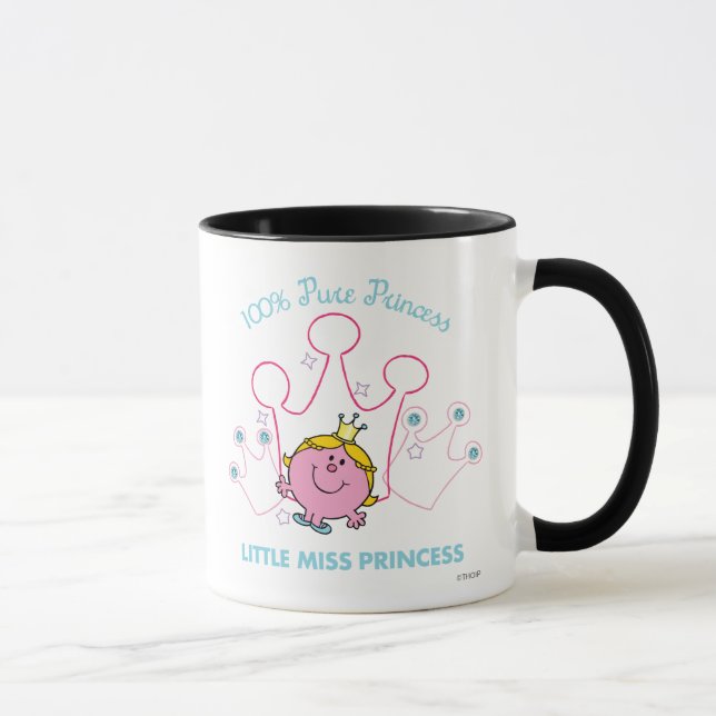Mug 100% Pure Princesse - Little Miss Princesse (Droite)