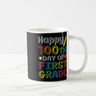 Mug 100e Jour De Première Année - Coloré 100 Jours Cad