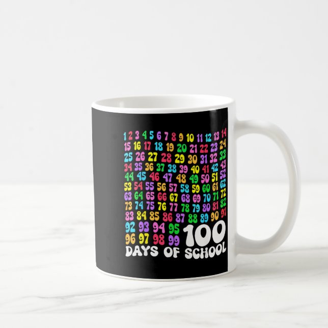 Mug 100th Day Of School Teacher Kids 100 Days Math Num (Droite)