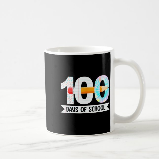 Mug 100th Day Of School Teachers Students 100 Days Of  (Droite)