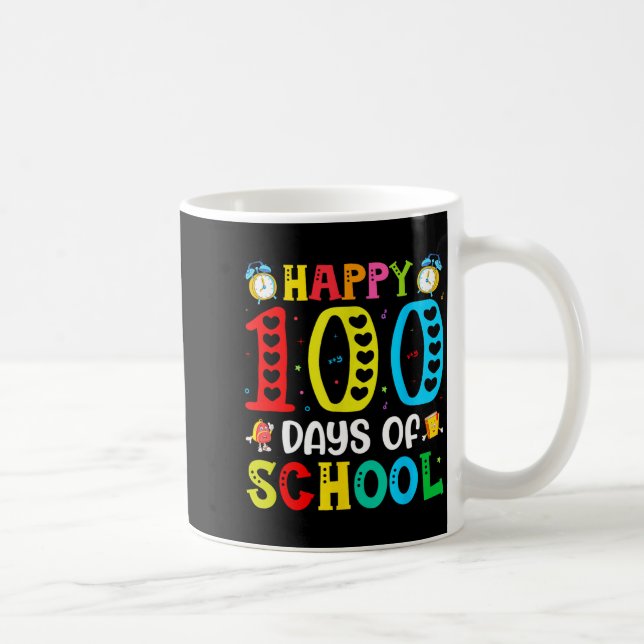 Mug 100th Day Of School Teachers Students 100 Days Of  (Droite)