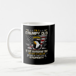 Mug 101e division aéroportée Parachutiste Vétéran Je s