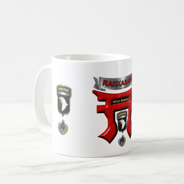 Mug 101e division aéroportée Rakkasans (Devant gauche)