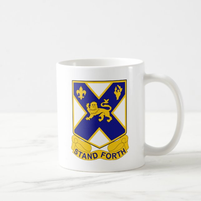 Mug 102nd Régiment d'infanterie - support en avant (Droite)