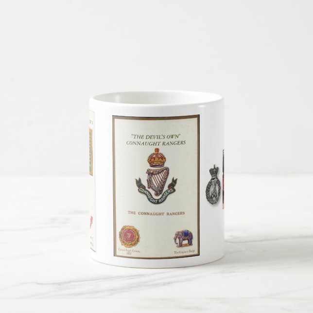 Mug 1030, combiné, gardes forestières de connaught, (Centre)