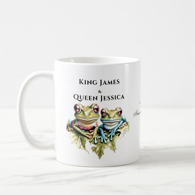 Mug 10 ans Mariage Anniversaire Jardin Décontractée fê (Gauche)