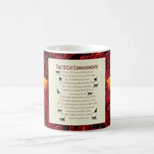 Mug 10 commandements de CAT (Centre)