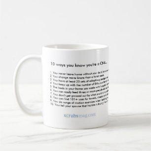 Mug 10 manières que vous savez que vous êtes une BOÎTE