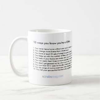 Mug 10 manières que vous savez que vous êtes une BOÎTE