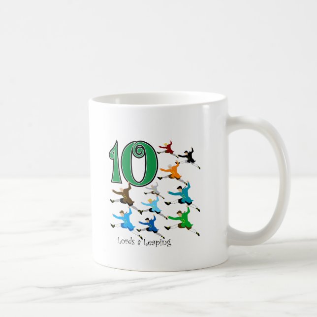 Mug 10 seigneurs Leaping (Droite)