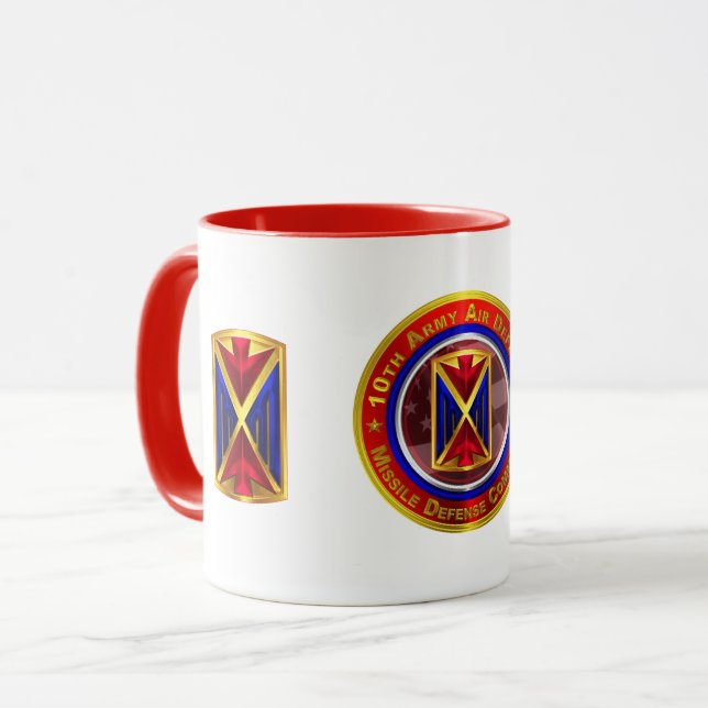 Mug 10e Commandement aérien et de la défense antimissi (Devant gauche)