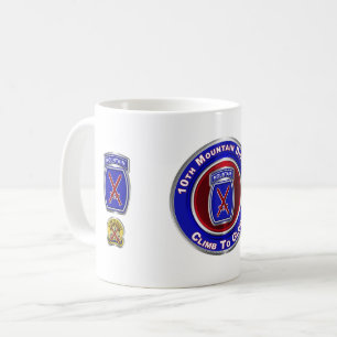 Mug 10e division de montagne « Monter à la gloire »