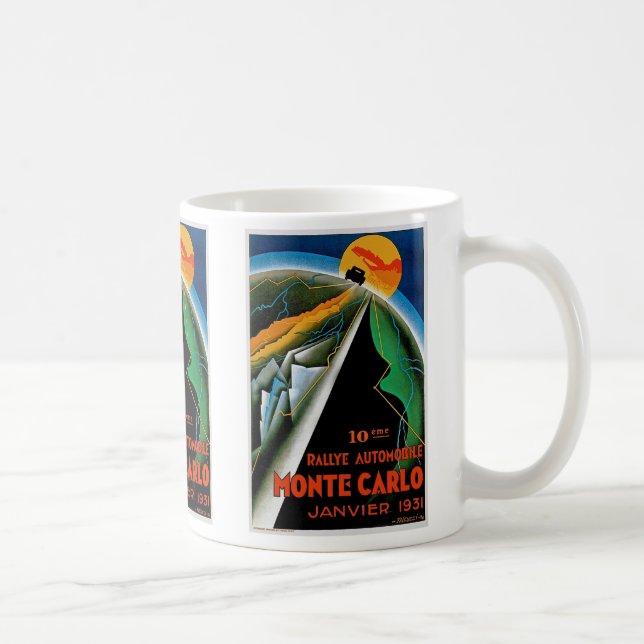 Mug 10e Rallye automobile de Monte Carlo (Droite)