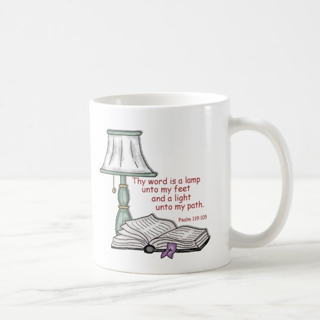 Mug 119:105 de psaume (Droite)