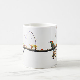 Mug 11 0z. Blue throated bee eater bird design