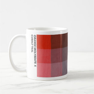 Mug 11 oz Orange Molybdate x Cobalt Teal