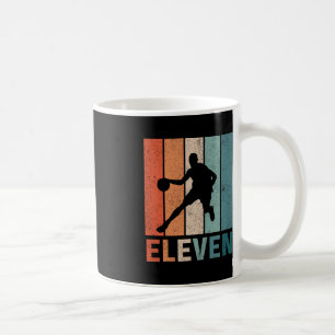 Mug 11e anniversaire Retro Amateurs de basket-ball Gar