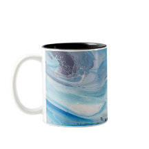 Mug 11oz à deux tons - Blue Tide