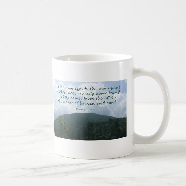 Mug 121:1 de psaume - 2 (Droite)