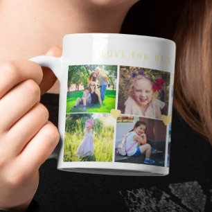 Mug 12 collage de photos AMOUR pour la MEILLEURE MAMAN