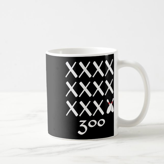 Mug 12 Strikes Parfait Bowling Jeu T Chemise - 300 Bow (Droite)